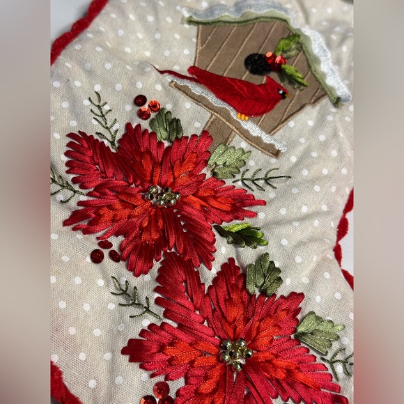 Christmas Stocking Cardinal
Poinsettia Bird house - Picture 2 of 4